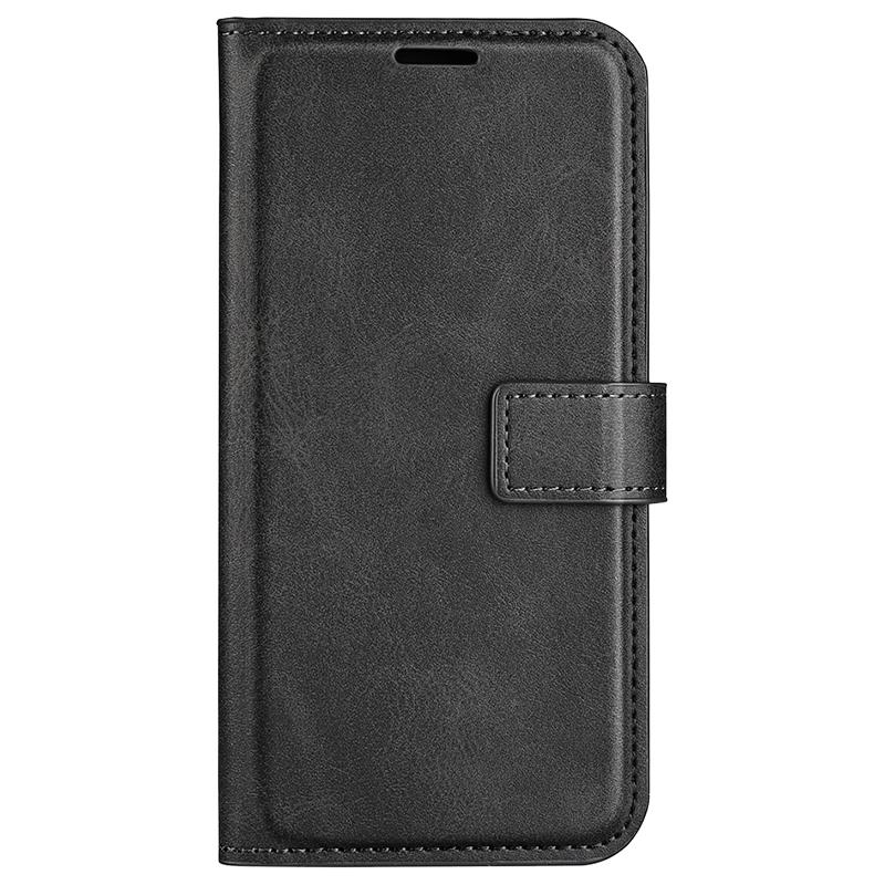 For Samsung Galaxy S24 Case PU Leather Calf Texture Full Protective Phone Cover