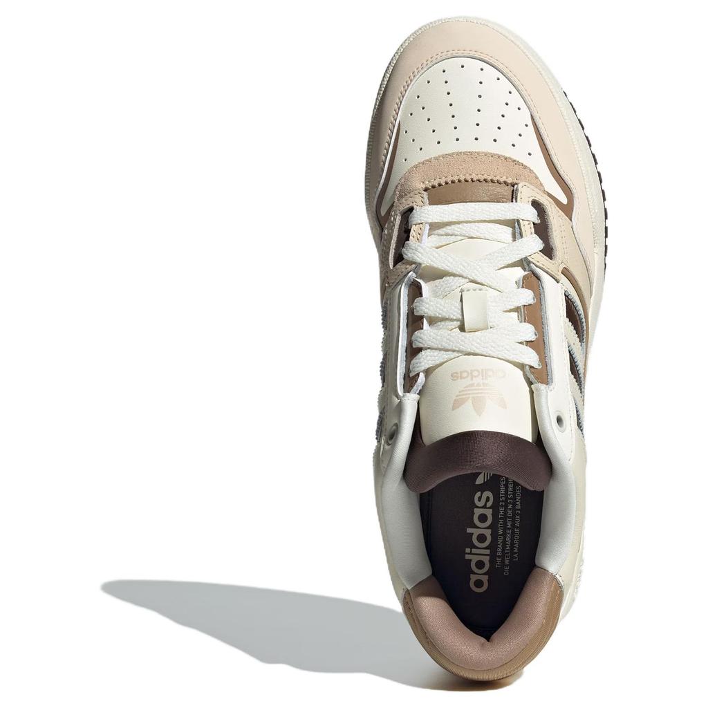Adidas Originals Drop Step 2.0 Fashion Comfortable Low-Top Skate Shoes Unisex Sneakers White Brown JP5884
