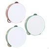 Double Rows Tambourine Wooden Tambourine, Percussion Drum, Metal Bell Hand Drum for