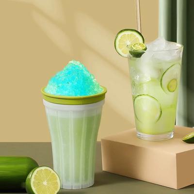 Summer Squeeze Selbstgemachte Milchshake-Flasche, 150 ml, pillensicherer Smoothie-Becher, schnell kühlender Zauberbecher, Eiscreme-Slushy-Maker