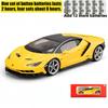 1/18 Lamborghini Scale Centenario LP770-4 Super Racing Car Alloy Metal Diecast Model High Simulation Sound & Light Gift for Boy