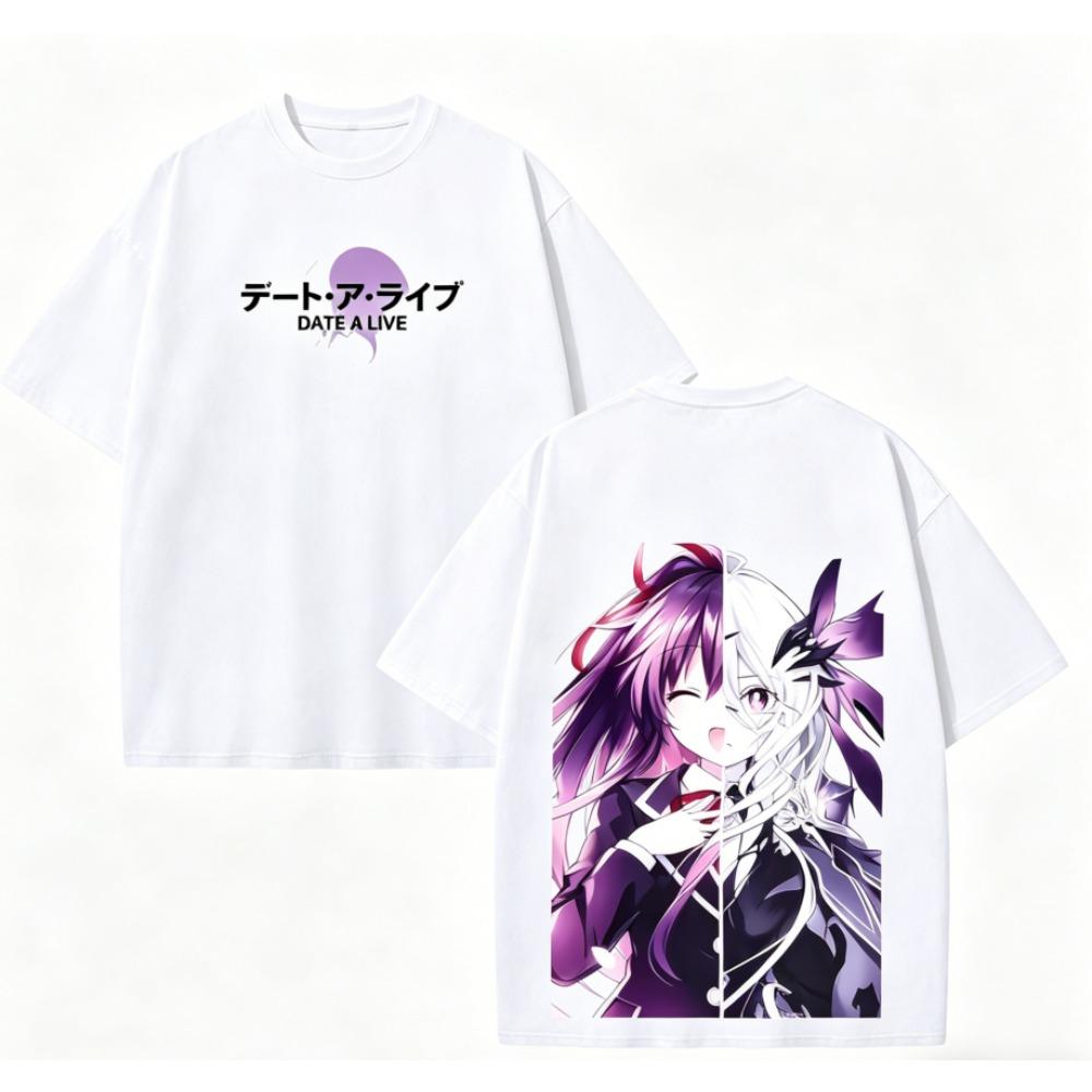 Date A Live Anime Lover T shirt Year round clothing personality Clothes Plus Size Unisex New Model Couples high quality soft