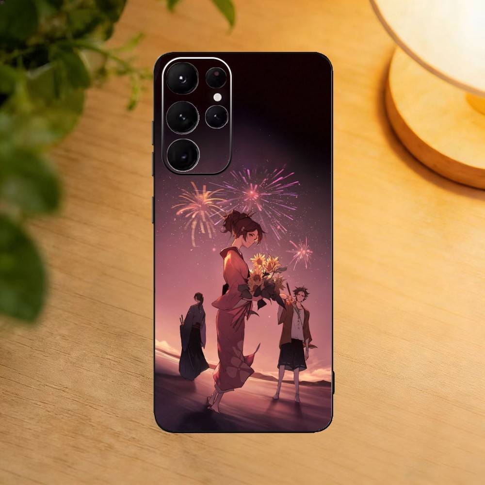 Samurai Champloo Phone Case For Samsung S25,S24,S21,S22,S23,S30,Ultra,S20,Plus,Fe,Lite Black Shell