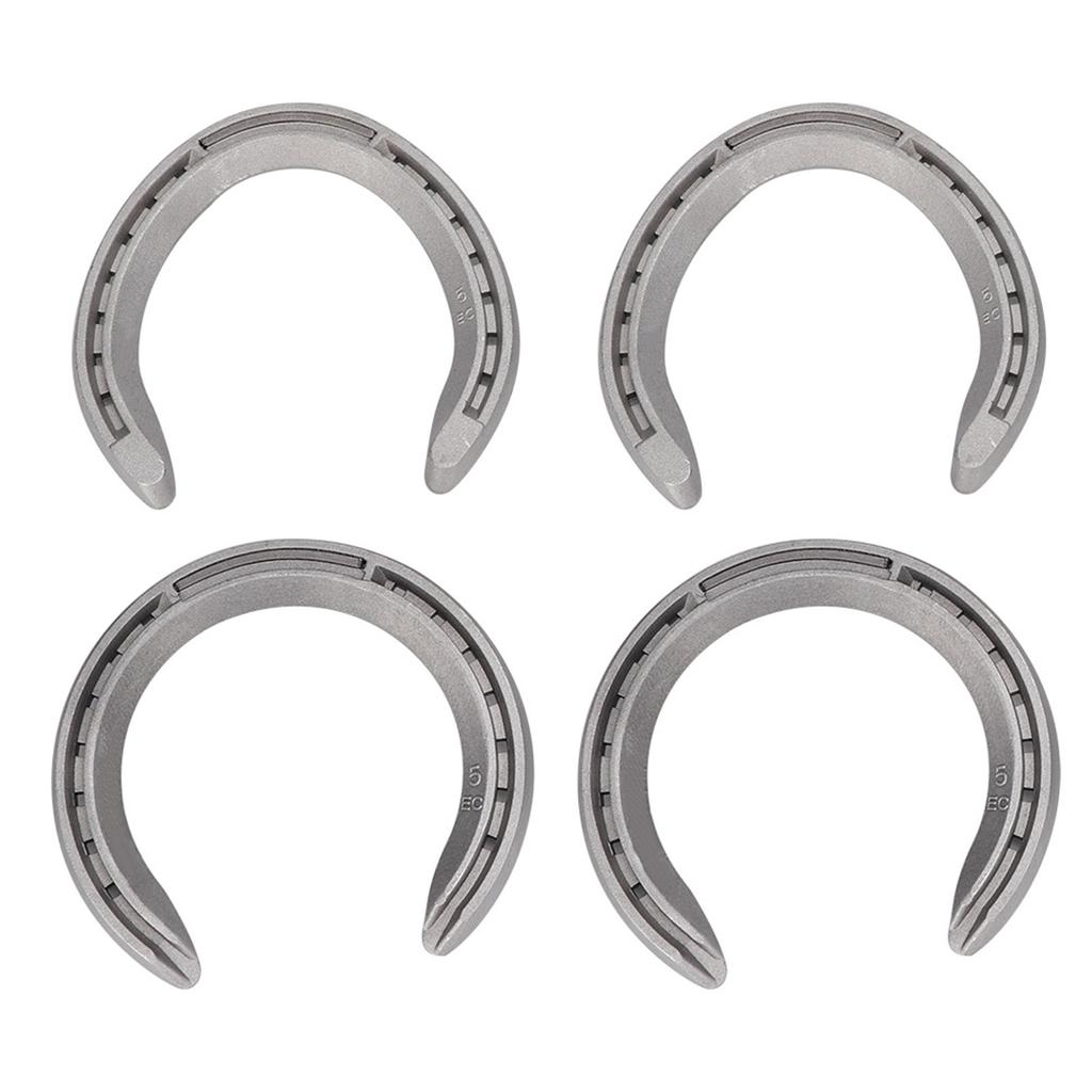 4Pcs Type 4 /Type 5 /Type 6 Aluminium Alloy Horseshoe Kit Horse Riding Tool Equipment Accessories For horseshoe palms