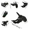 Fake Hand PVC Demon Hand Wall Mounted Creepy Design Ghost Claw Matte Finish Solid Body Spooky Prop Photo Background