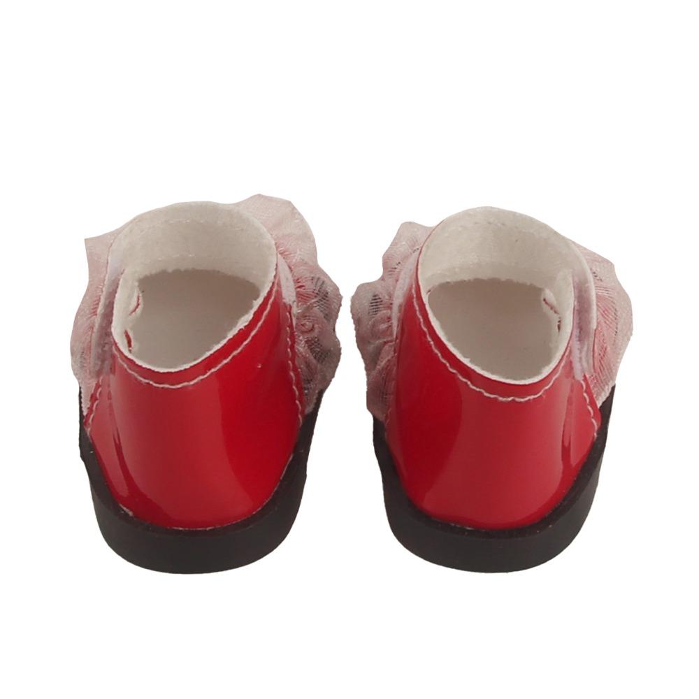Handgefertigte Puppenlederschuhe 5,5 cm Puppenzubehör Neu 35 cm Puppenschuhe Puppenspielzeug