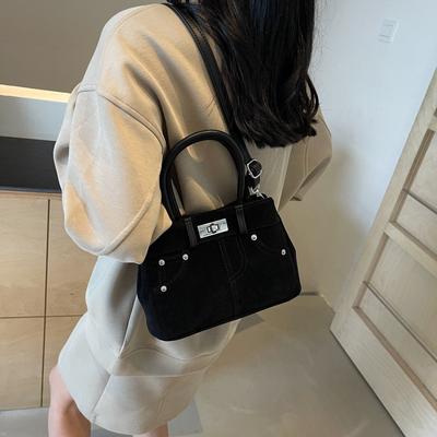 Herbst und Winter Retro kleine Tasche Damen neue Mode vielseitige Umhängetasche hochwertiger tragbarer Beutel