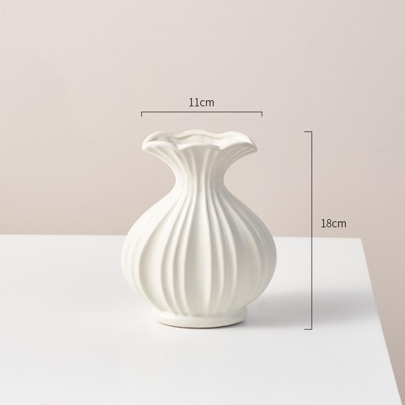 

Nordic Creative Ceramic Vase Ornament,Vintage Hydroponic Systems, Flower Vases for Weddings, Home Decoration Accessories