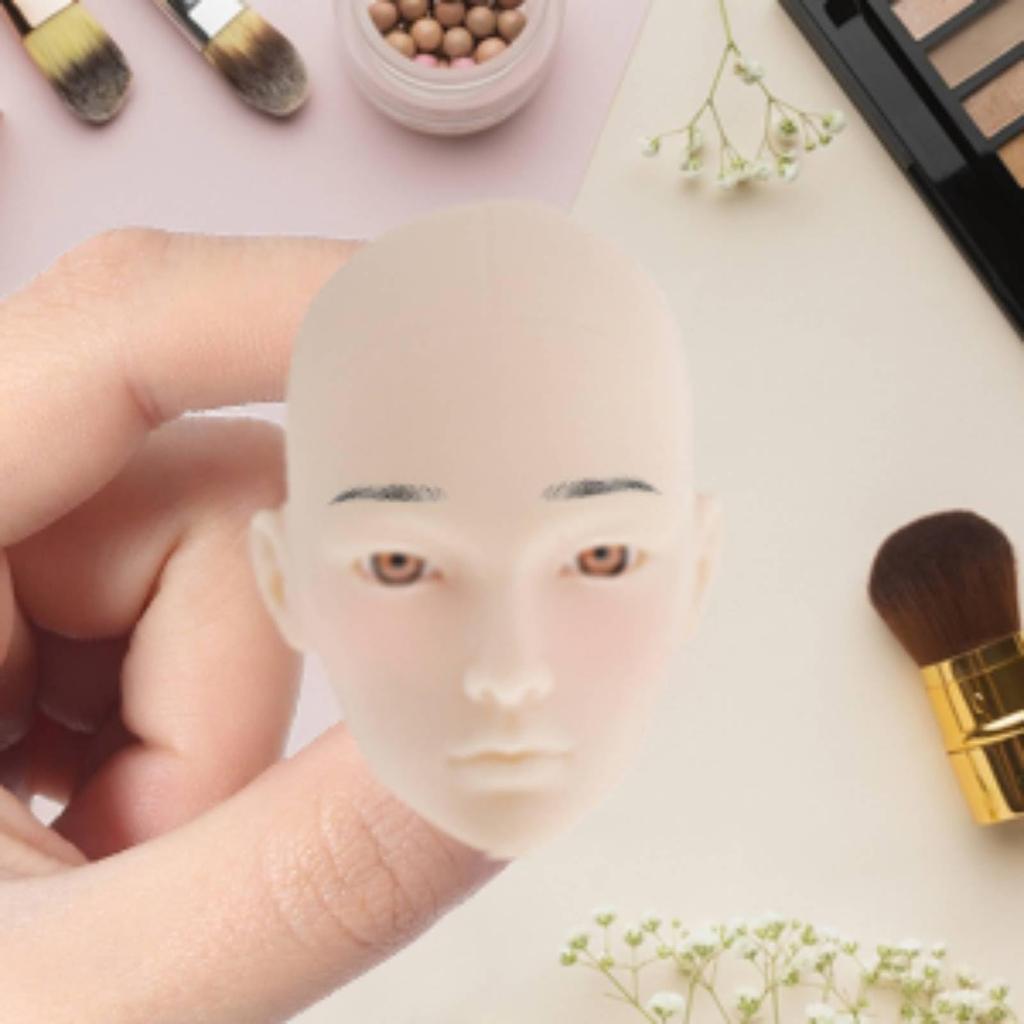 F Fityle 16 Doll Head Sculpt Head Male Doll Head Sculpt Figure Head BJD Doll DIY