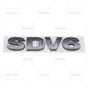 Car Styling SDV6 SDV8 3D ABS Badge Body Adhesive Emblem Sticker Decal  for Land Rover Ranger Rover Defender Velar Evoque bhrj9