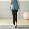BWELL Fake Two Piece Sports Pants Outdoor Fitness Running High Waist Yoga Pants Sports Pants