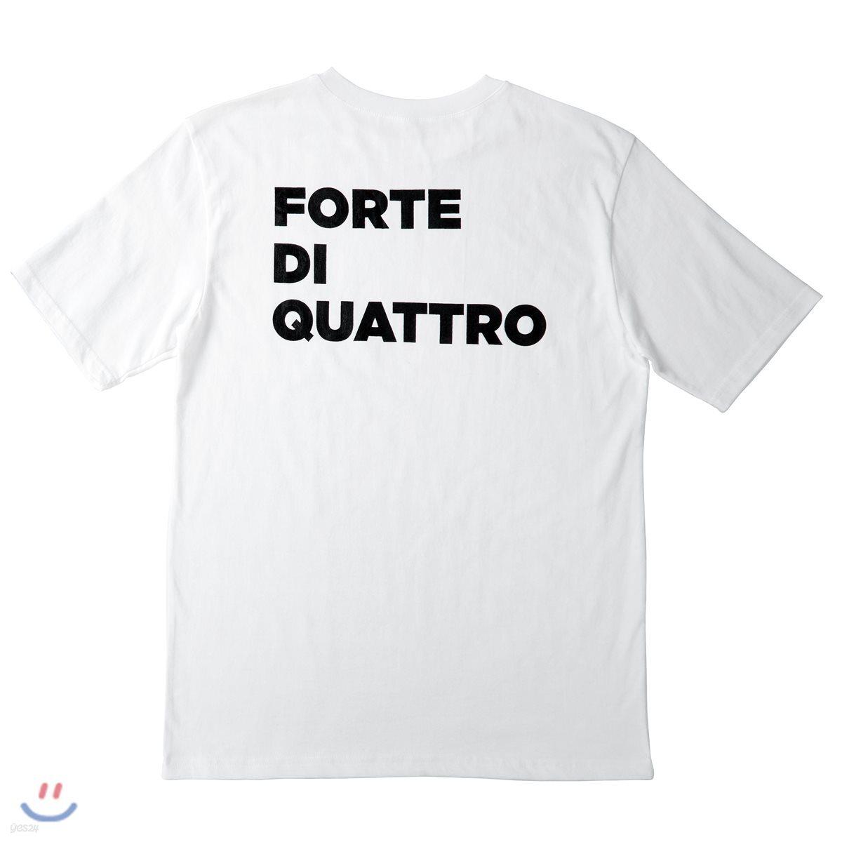 

Мерч Forte Di Quattro - Футболка [Белая/Размер M] (Футболка с логотипом Forte Di Quattro - FDQ Белая M)