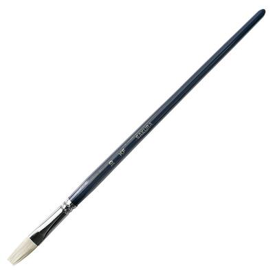 Sakura Flat Pig Size Wooden 10 Pieces Cray-Pas KF#10(10) Paintbrushes, Bristle, 10, Handle,