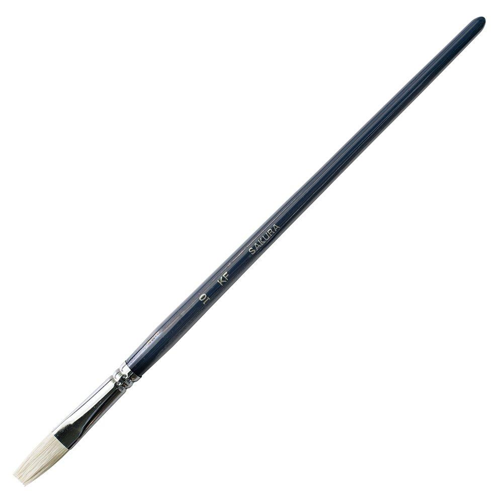

Sakura Flat Pig Size Wooden 10 Pieces Cray-Pas KF#10(10) Paintbrushes, Bristle, 10, Handle,
