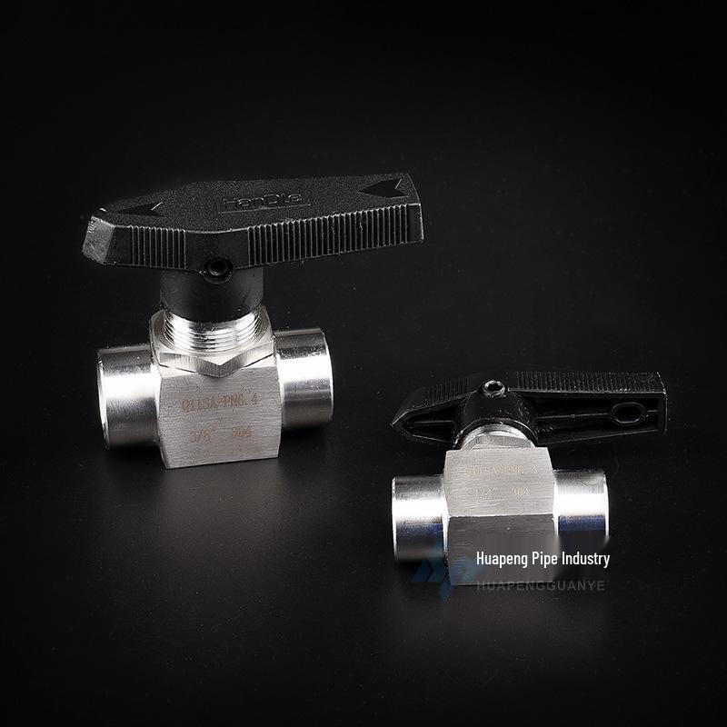 High Pressure 304/316 Stainless Steel Female Thread Ball Valve NPT - Imitation Meigao Straight Through Instrument Panel Type G
