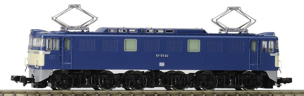 TOMIX N Gauge EF60 0 3rd Series 9166 Railway Model Electric Locomotive