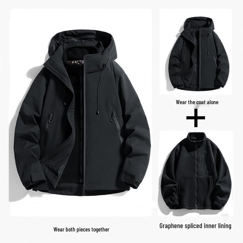 Bird's Unisex 3-in-1 Windproof & Water-Resistant Ski Jacket