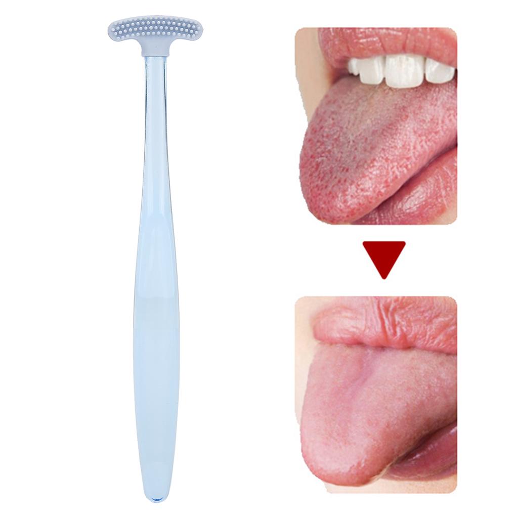 Tongue Scraper Professional Tongue Brush Bad Breath Removal Oral Care Tongue Cleaner
