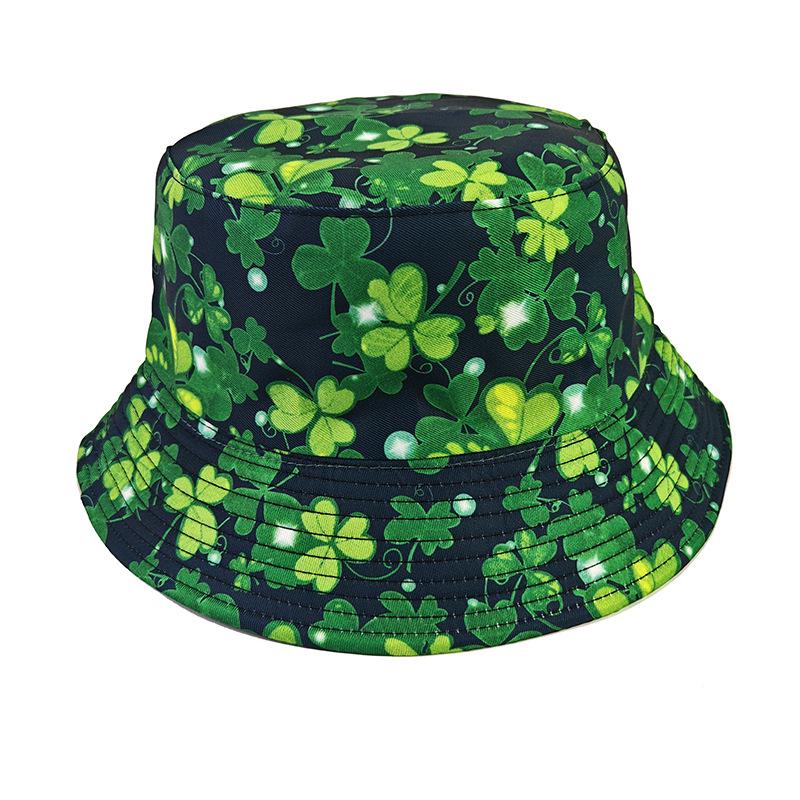 Retro Graffiti Double-Sided Bucket Hat for Men & Women - Versatile Outdoor Travel Sun Protection