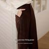 Xiangying Acetate Blend High-Waisted Wide-Leg Pants