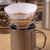 Outdoor Camping Coffee Drip Stand Stainless Steel Pour Over Coffee Filter Durable and Rust Resistant for Travel