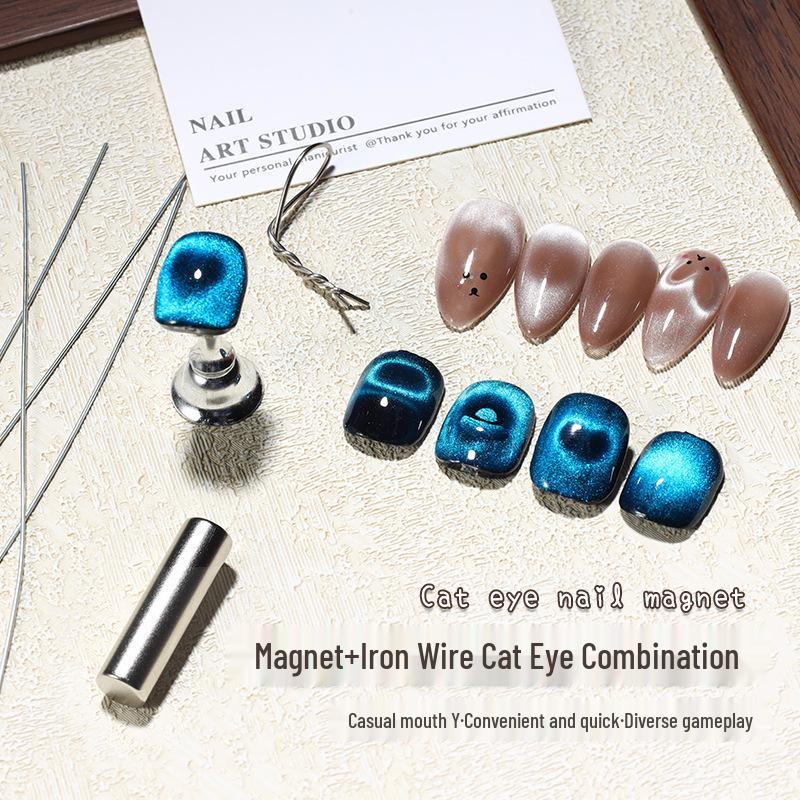 Grensoverschrijdende Exclusieve Multifunctionele Nagellak Kattenoog Gel Magneetstick