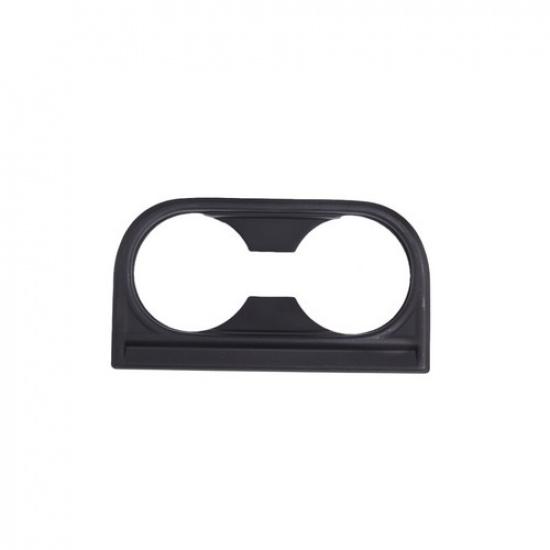 Matte Black Console Water Cup Holder Trim Cover For Toyota Tundra 2014-