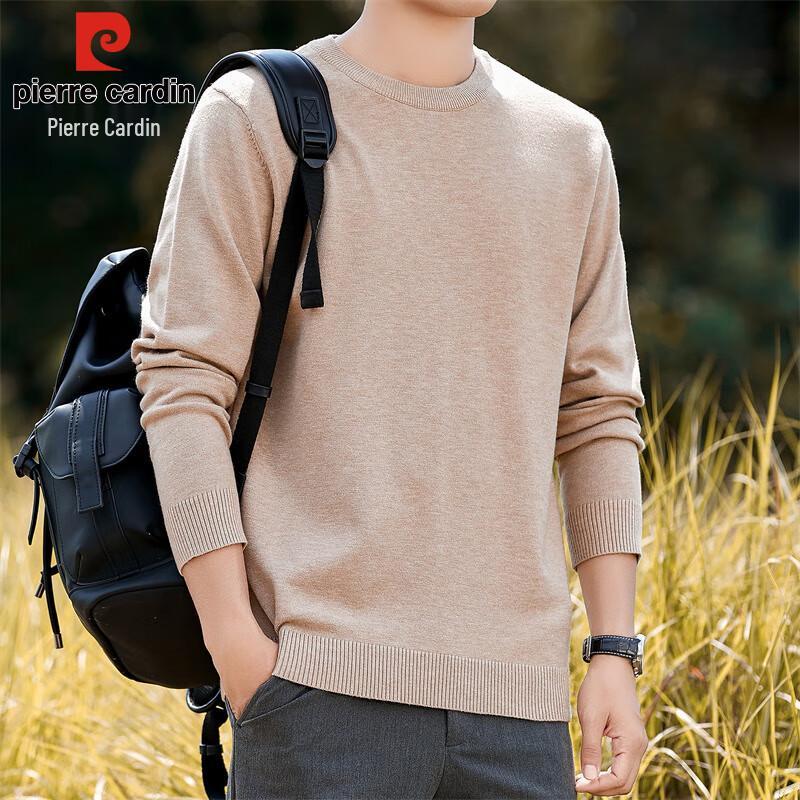 

Pierre Cardin Men s Thickened Round Neck Sweater 2XL