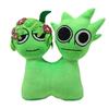 Siamesed Incredibox Sprunki Plush Toy Cartoon Stuffed Doll Game Gift Decoration