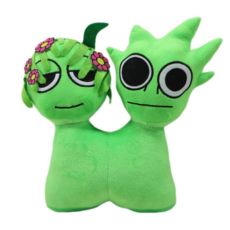 Siamesed Incredibox Sprunki Plush Toy Cartoon Stuffed Doll Game Gift Decoration