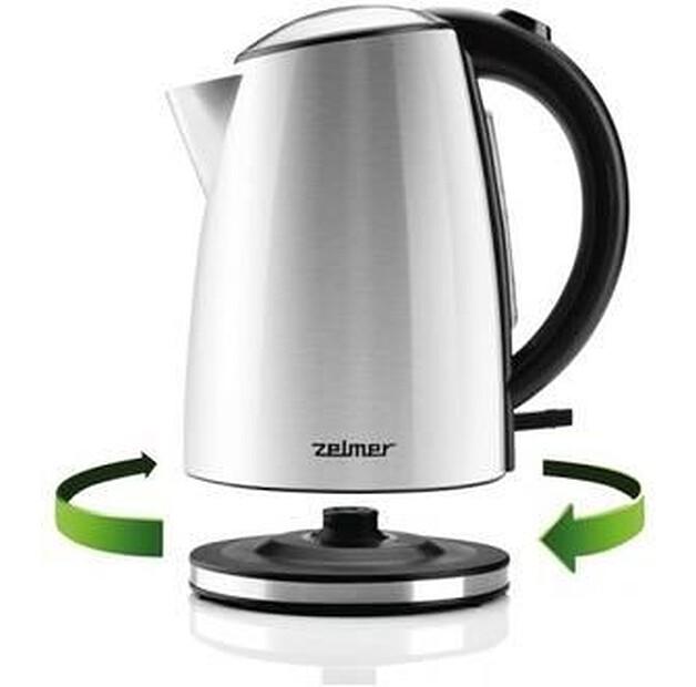 Электрический чайник Zelmer ZCK1274X (CK1020) серебристый