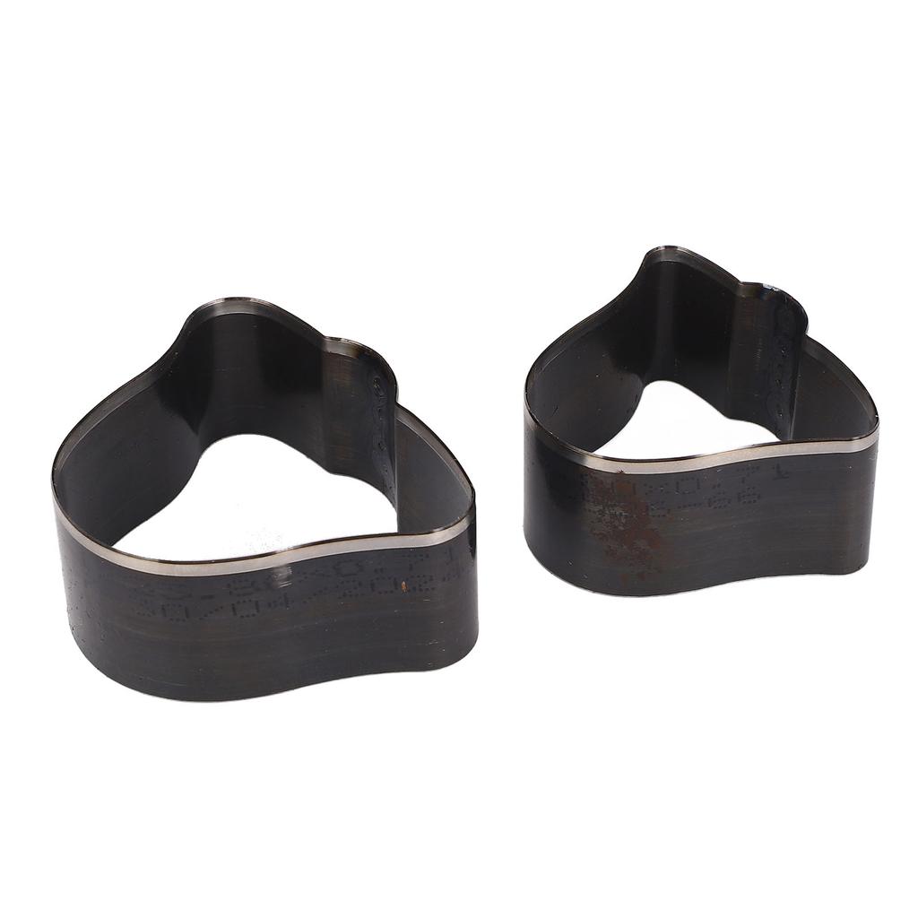 2 Stück Glockenform Lederstanzform 50x57x23mm 43x47x23mm Legierter Stahl Leder Stanzform Set für