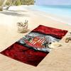 Sunderland A.F Print Beach Towel, Large Soft Quick Dry Towel for Beach Camping Swimming