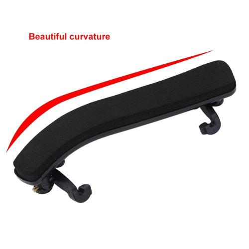 Violin Shoulder Rest Stand, Adjustable Fit, Instrument Part for 3/4 and 4/4 Violins