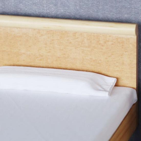 Delicate Clean No Burr Wood Doll House Pat dublu pentru Decorare Pat dublu in miniatura