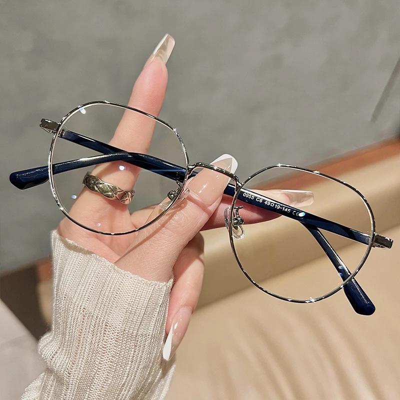 

Новые ретро сверхлегкие очки для чтения, роскошный дизайн, круглая оправа, очки с диоптриями, женские очки для дальнего видения + 1,0 + 4,0 4