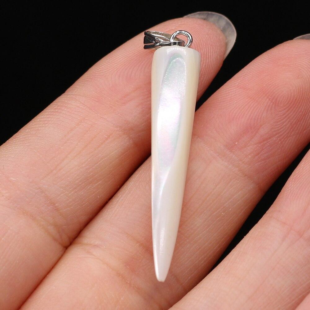 10Pcs Natural Shell Pendant Mother Of Pearl Small Charms For Jewelry Making DIY Necklace Earrings Accessory, Crafts