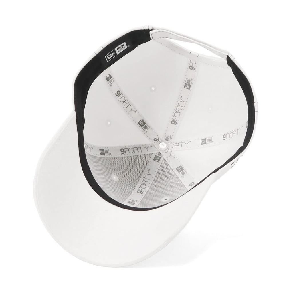 New Era Golf Cap Arch Logo White FREE GOLF 940 OP CTN WHI BLK 25J