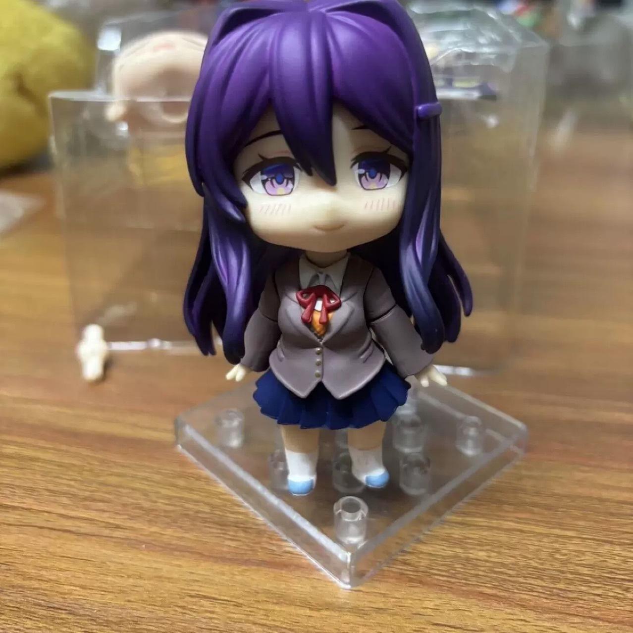 Fashnics Doki Doki Literature Club Gils Yuri Cute Action Model Doll Toys 10Cm