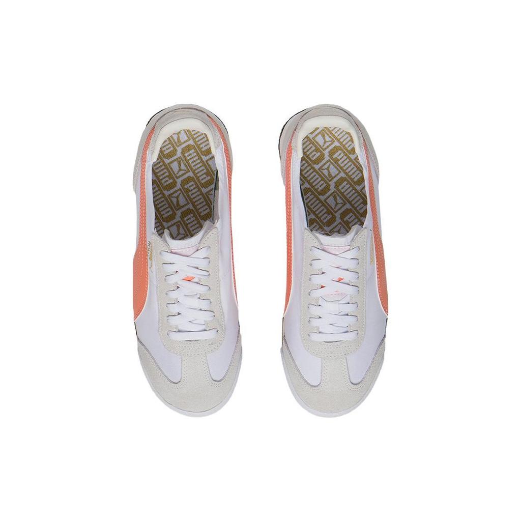 Puma Roma OG Nylon White Deep Apricot Unisex Sneakers Cherry-Tomato 362408-30