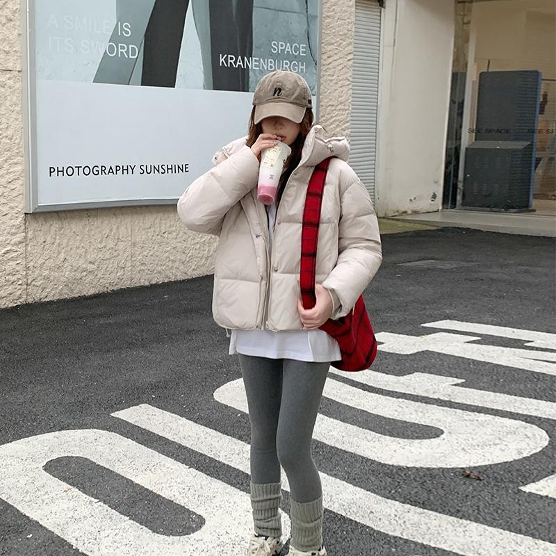 Autumn Winter Thicken Warm Parka Women Casual Sweety Solid Color Big Pocket Loose Long Hooded Coat Jackets Outwear