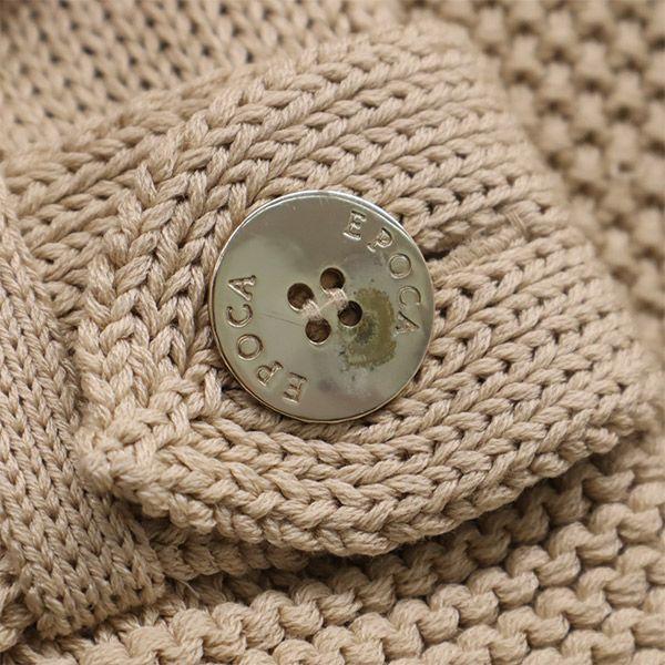 Epoca Knit Trench Coat 40 Beige Women Used