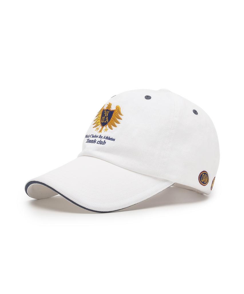 DISCUS ATHLETIC Da × Oam Emblem Tennis Cap Off White
