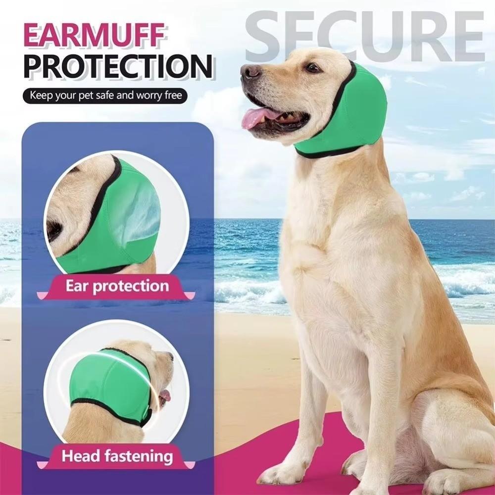 Anti-Noise Dog Ear Covers Noise Reduction Pet Ear Muffs Dog Calming Earmuff Dog Grooming