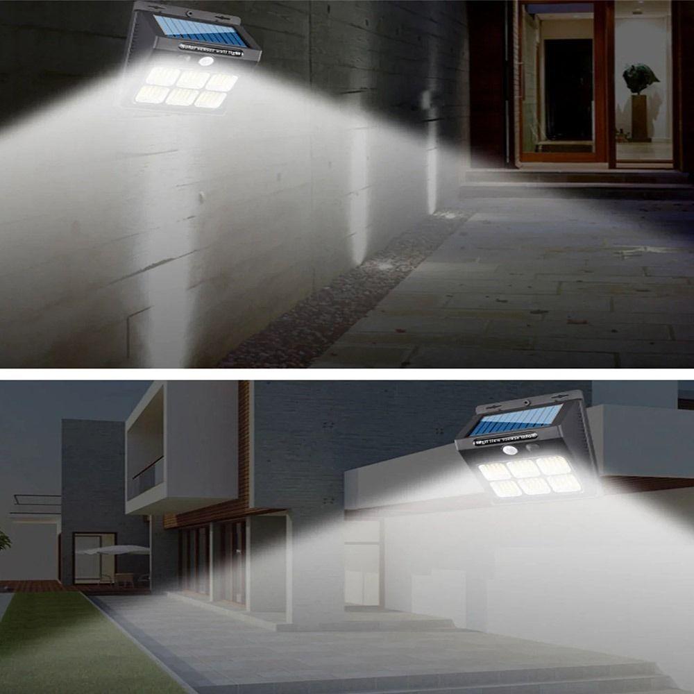 Solar Powered Outdoor Solar Lamp LED COB LED Wall Light Easy To Install Solar Garden Light  Garden
