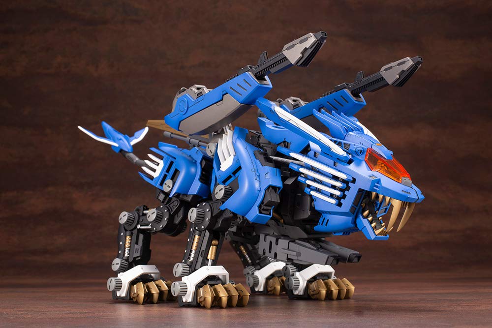 Kotobukiya HMM ZOIDS RZ-028 Blade Liger AB, 1/72 scale plastic model kit, approximately 400mm long