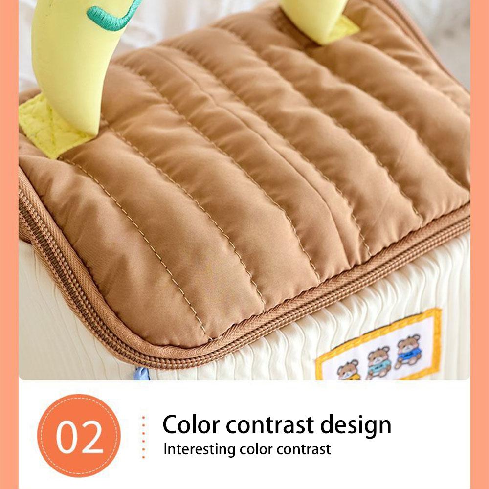 Geantă de depozitare cosmetică în formă de căsuță, fete și femei, capacitate mare, geantă de toaletă, geantă de călătorie pentru machiaj, geantă de depozitare portabilă, organizator