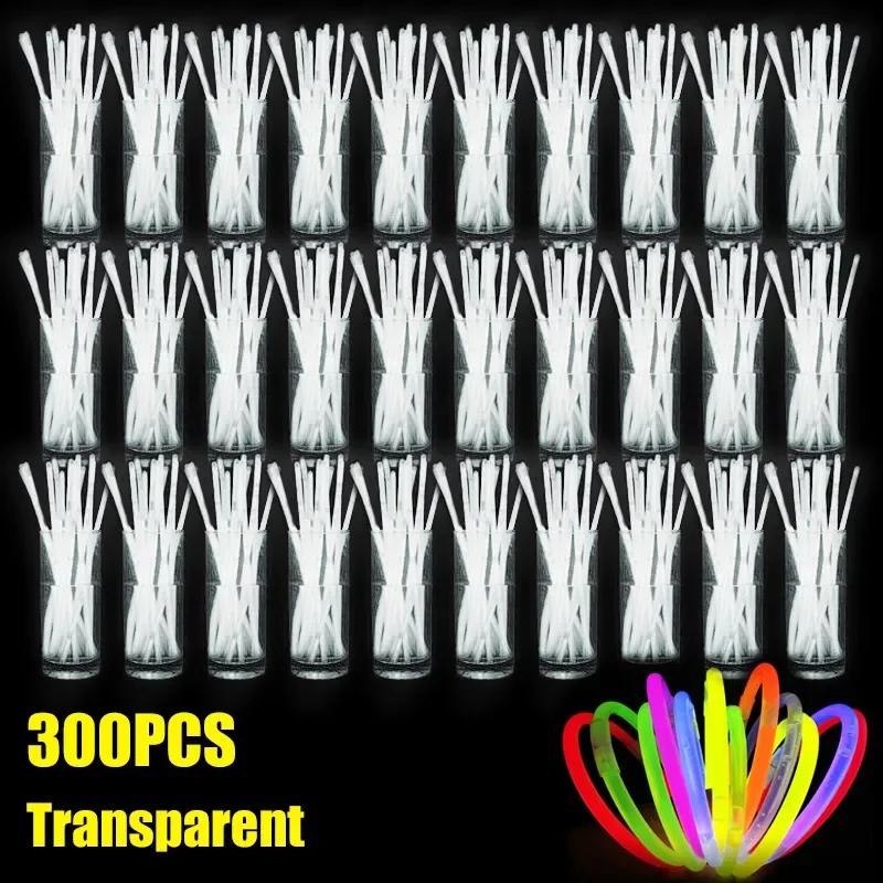 Nowa 2025 Fluorescencyjna Bransoletka w Kształcie Patyka Naszyjnik Glow Stick Bransoletka Materiały Imprezowe Dekoracja Koncertowa Jednorazowy Fluorescencyjny Patyk