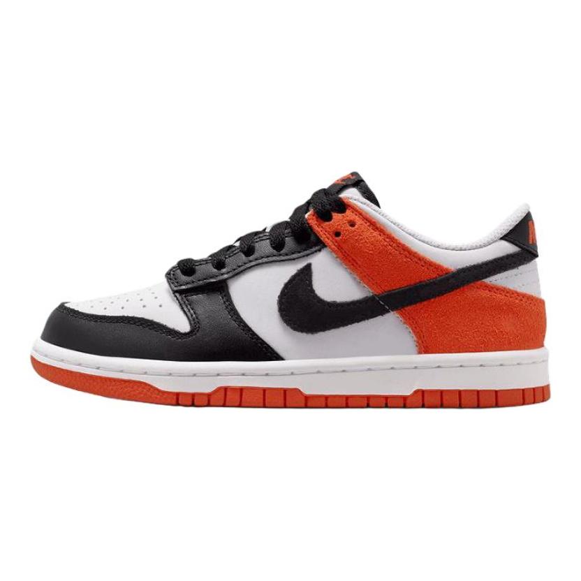 Nike Scarpe da Skate Basse Comode Essenziali per Bambini Sneaker per Bambini Bianco Nero Arancione IQ2755102