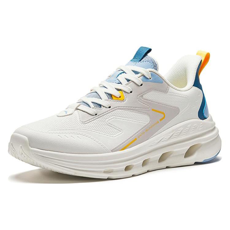 Anta Abrasion Resistant Breathable Abrasion Resistant Breathable Low top Running Shoes Men's Blue White 912345578-6